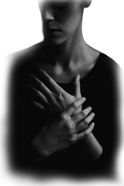 Газлайтинг в отношениях — женщина хватает запястье